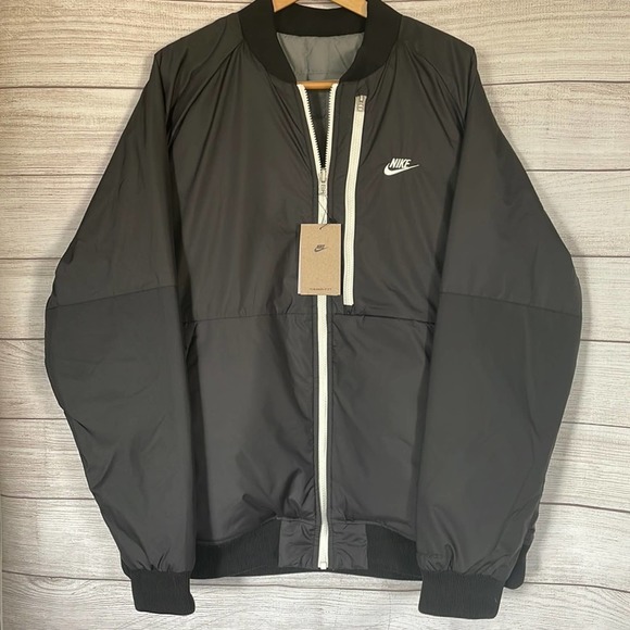 Nike Other - Nike Mens Therma-Fit Repel Reversible Legacy Bomber Jacket Size XXL (DD6849-010)